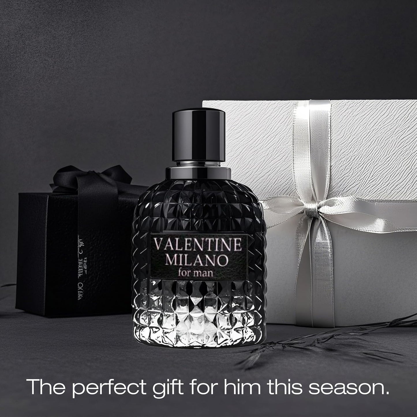 Valentine Milano Men's Cologne - Long Lasting Eau De Toilette Body Spray | 3.4 Fl Oz