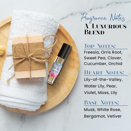MOBETTER FRAGRANCE OILS Body Oil Perfume Set - Laundry Day, Regain, High Tides & Fresh April Roll-On