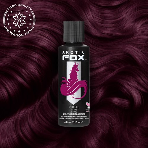 ARCTIC FOX Vegan and Cruelty-Free Semi-Permanent Hair Color Dye (4 Fl Oz, RITUAL)
