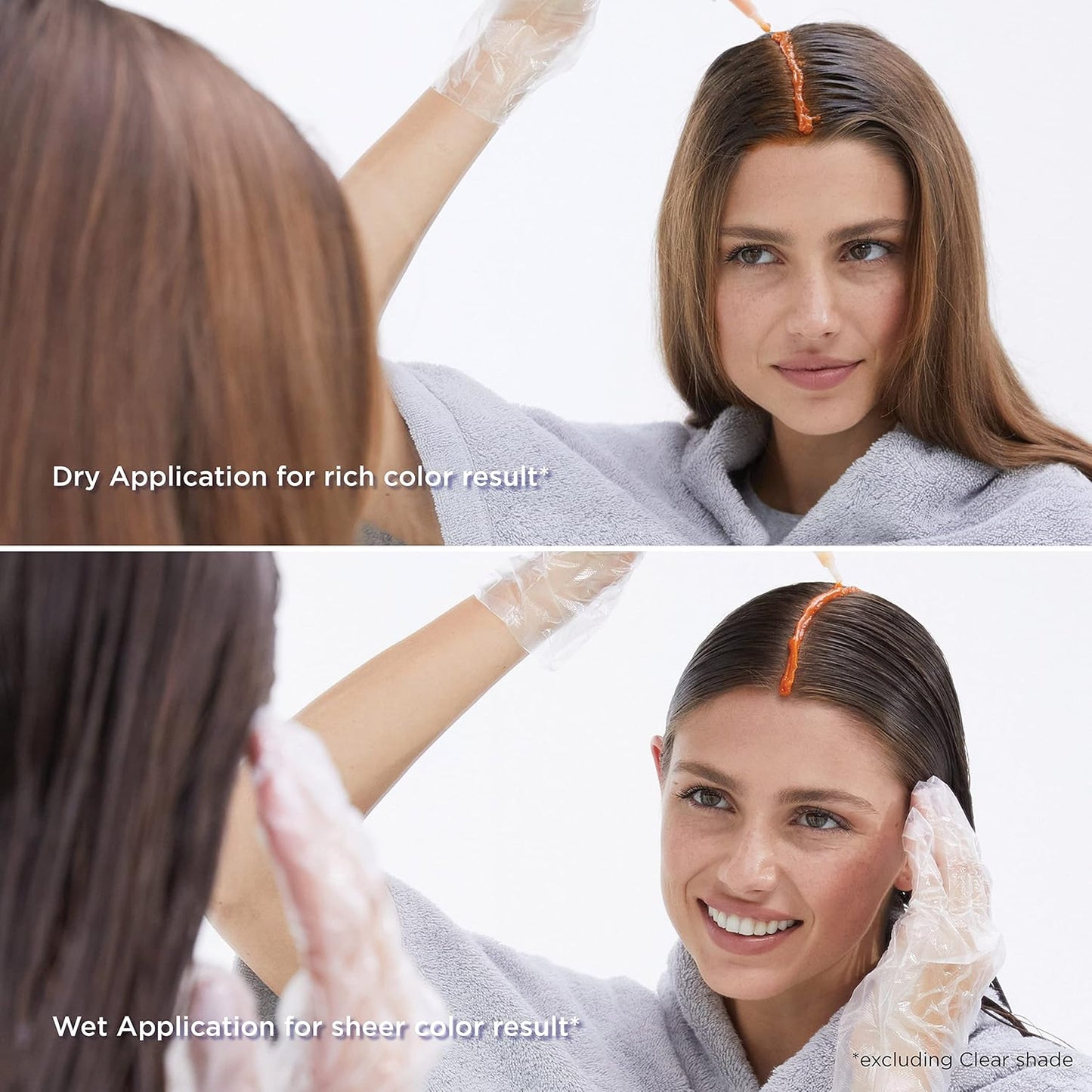 Schwarzkopf Glossify Color Gloss - Customizable Ash Brown Shade for Vibrant Hair Color