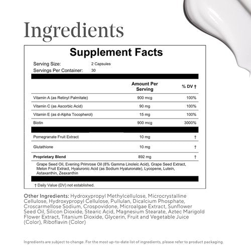 Murad Bright & Even Supplement - Radiant Skin Formula with Pomegranate Extract & Glutathione | Antioxidant Protection