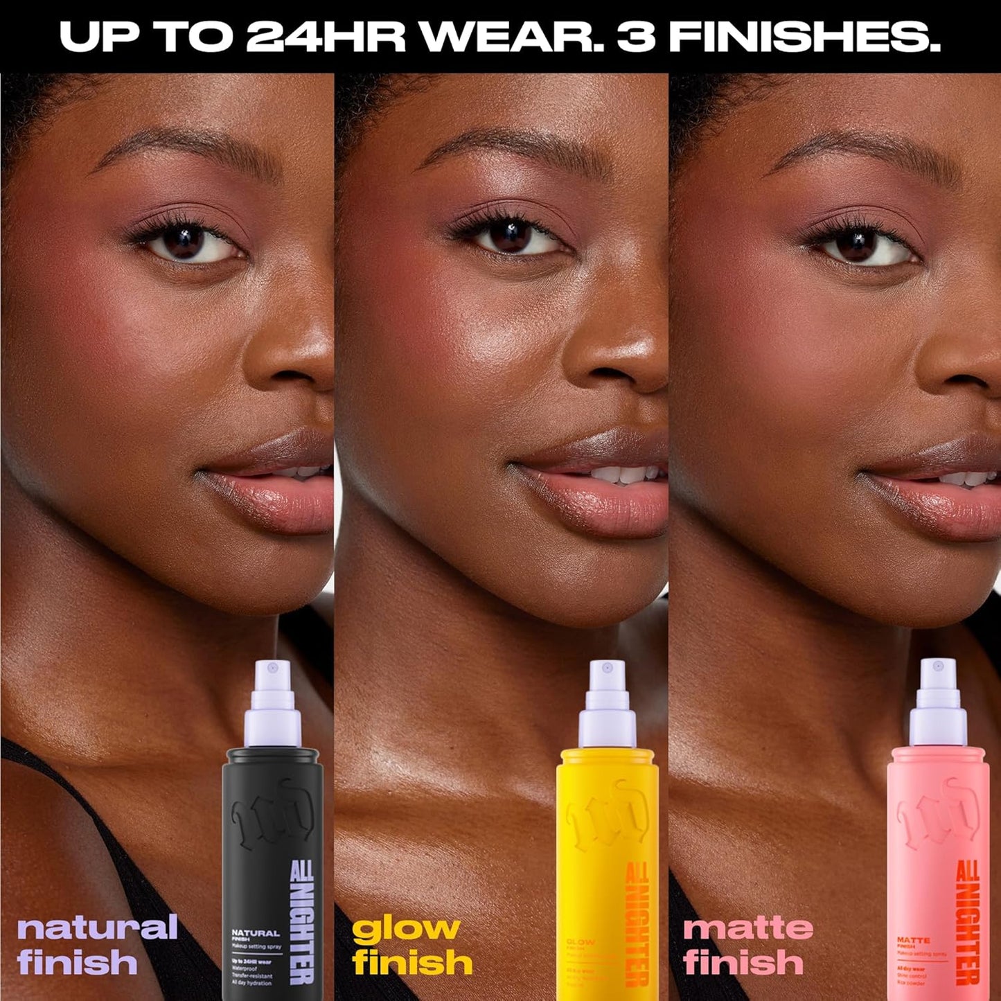 Urban Decay All Nighter Matte Waterproof Makeup Setting Spray - 24HR Wear, Blurring Finish, Oil Control