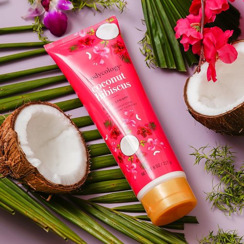 Body Cream - Coconut Hibiscus by Bodycology for Women - 8 oz Body Cream