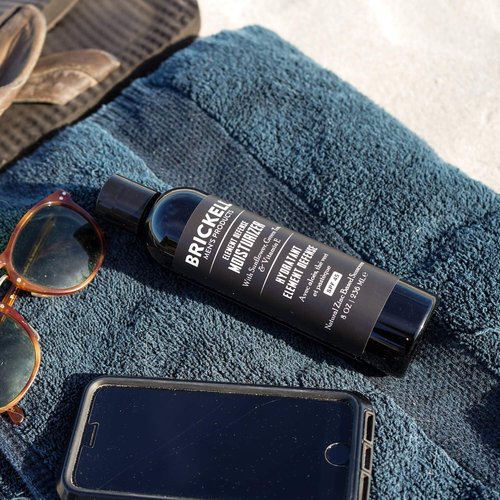Brickell Men's Element Defense SPF 45 Moisturizer - Natural Zinc Oxide Sunscreen, Hydrates & Protects Skin, 8 oz, Unscented
