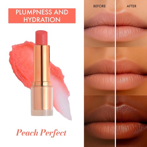 Regine Switzerland Tinted Lip Balm - Anti-Wrinkle Treatment with Deep Hydration | 002 Peach Perfect