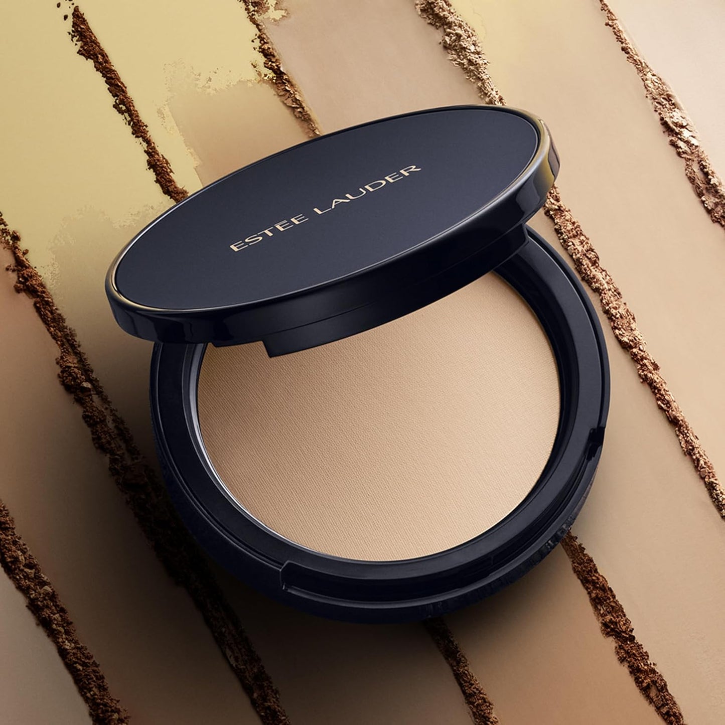 Estée Lauder Double Wear Matte Setting Powder | Oil-Control Pressed Face Powder Compact with Puff