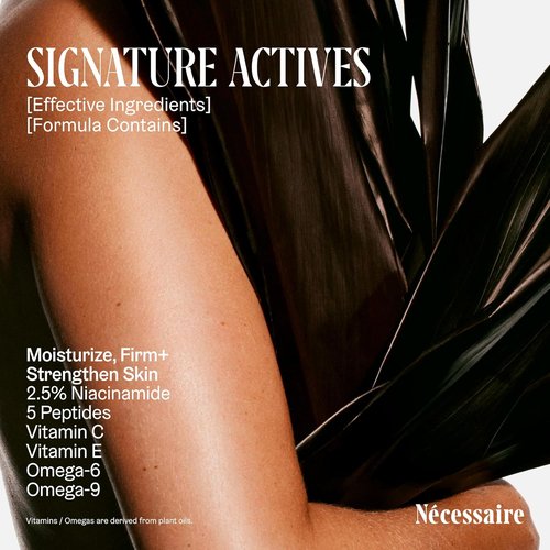 Nécessaire The Body Lotion - Santal Multi-Peptide Firming Moisturizer for Sensitive Skin | 200ml/6.8 fl oz