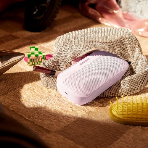 Bose SoundLink Flex Bluetooth Speaker - Portable Waterproof Outdoor Speaker with Hi-Fi Audio | Petal Pink, 12-Hour Battery Life