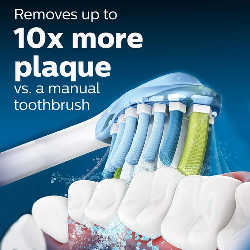 Philips Sonicare Replacement Toothbrush Heads - DiamondClean & C3 Premium Plaque Control | 5 Brush Heads, White