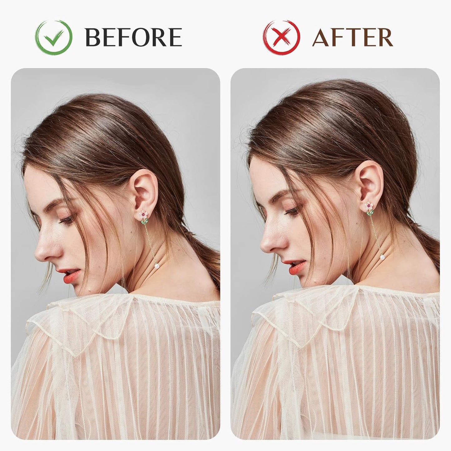 Hair Filler and Hairpins for Updo, Hair Sponge for Updo, Hair Padding,Hair Donuts for Updos, Volume Hair Bumps it Tool, Black