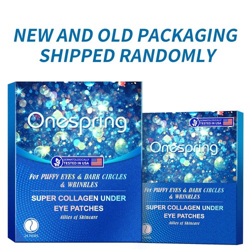 Regine Switzerland Eye Gel Pads - Natural Collagen Under Eye Patches for Puffiness & Dark Circles (24 Pairs)