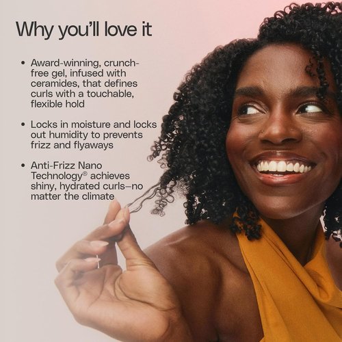 Ouidad Advanced Climate Control Gel - Crunch-Free Styling for Curly Hair | Frizz Control & Moisture Lock, All Curl Types