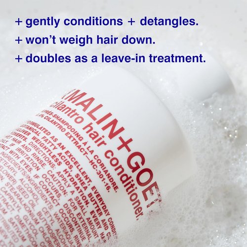 MALIN+GOETZ Cilantro Hair Conditioner - Hydrating & Detangling Formula with Shea Butter | Vegan & Cruelty-Free (8 oz/16 oz/Refill)