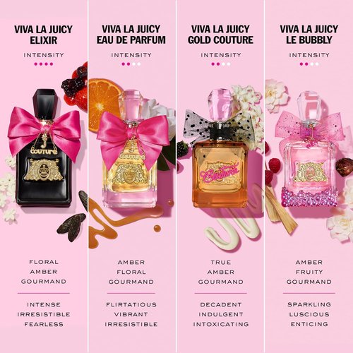 Juicy Couture Viva La Juicy Elixir - Long-Lasting Women's Perfume with Berries & Jasmine | Travel Size EDP Spray, 0.33 fl oz