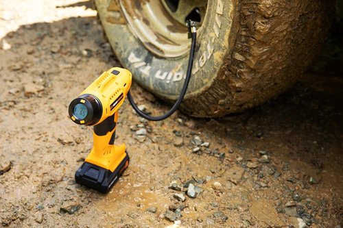 Gearwrench 20V Tire Inflator - 160 PSI Rechargeable Air Pump for Quick Inflation