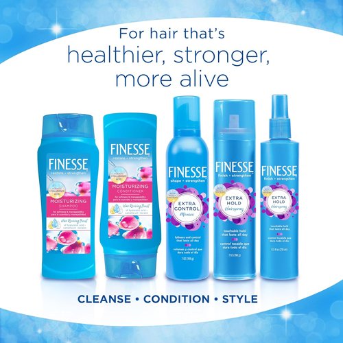 Finesse Restore + Strengthen Moisturizing Conditioner - 24 oz | Repair Dry, Damaged Hair for Soft, Healthy Shine