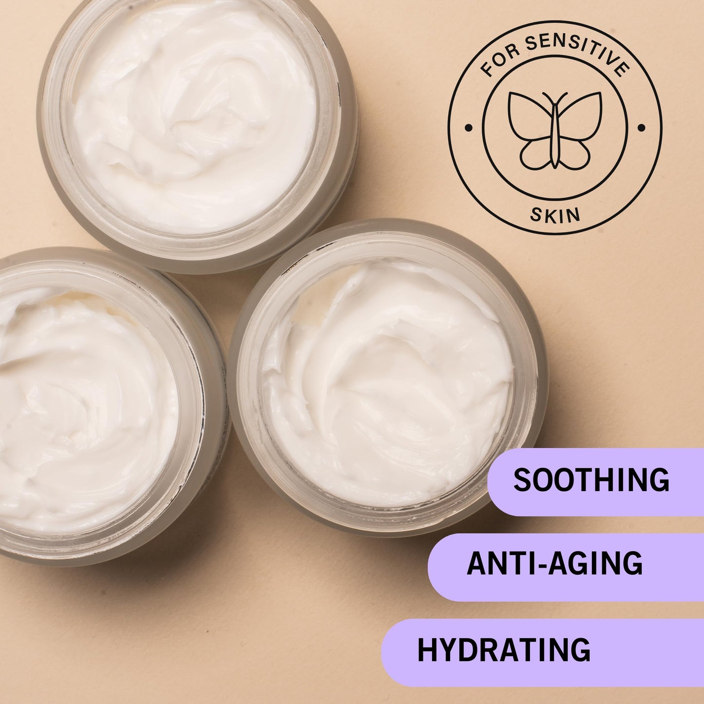 Mudita Earth Pomegranate & Olive Anti Aging Skin Cream, Rich Moisturizer for Aging and Dry Skin, Pure Glow Cream with Hyaluronic Acid, Squalane for Dark Spots & Hyperpigmentation