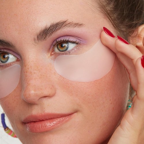 Peace Out Puffy Eyes Under Eye Patches - Biocellulose Mask with Caffeine & Niacinamide (6 Pairs)