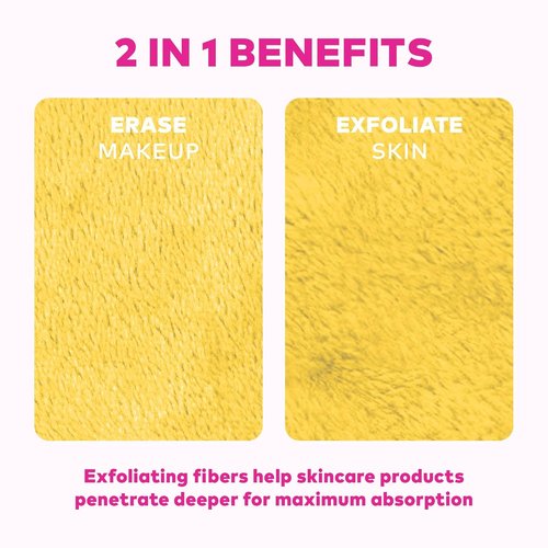 Original MakeUp Eraser | 7-Day Makeup Remover Set - Effortlessly Erase Waterproof Makeup with Just Water - 7 Count