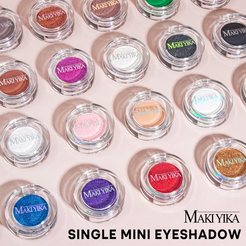 MAKI YIKA White Matte Eye Shadow Palette - Pigmented Waterproof Formula for Long-Lasting Color