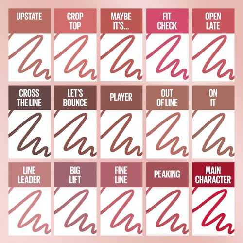 MAYBELLINE Lifter Liner Lip Liner - Hyaluronic Acid Formula for Fuller Lips | 1 Count