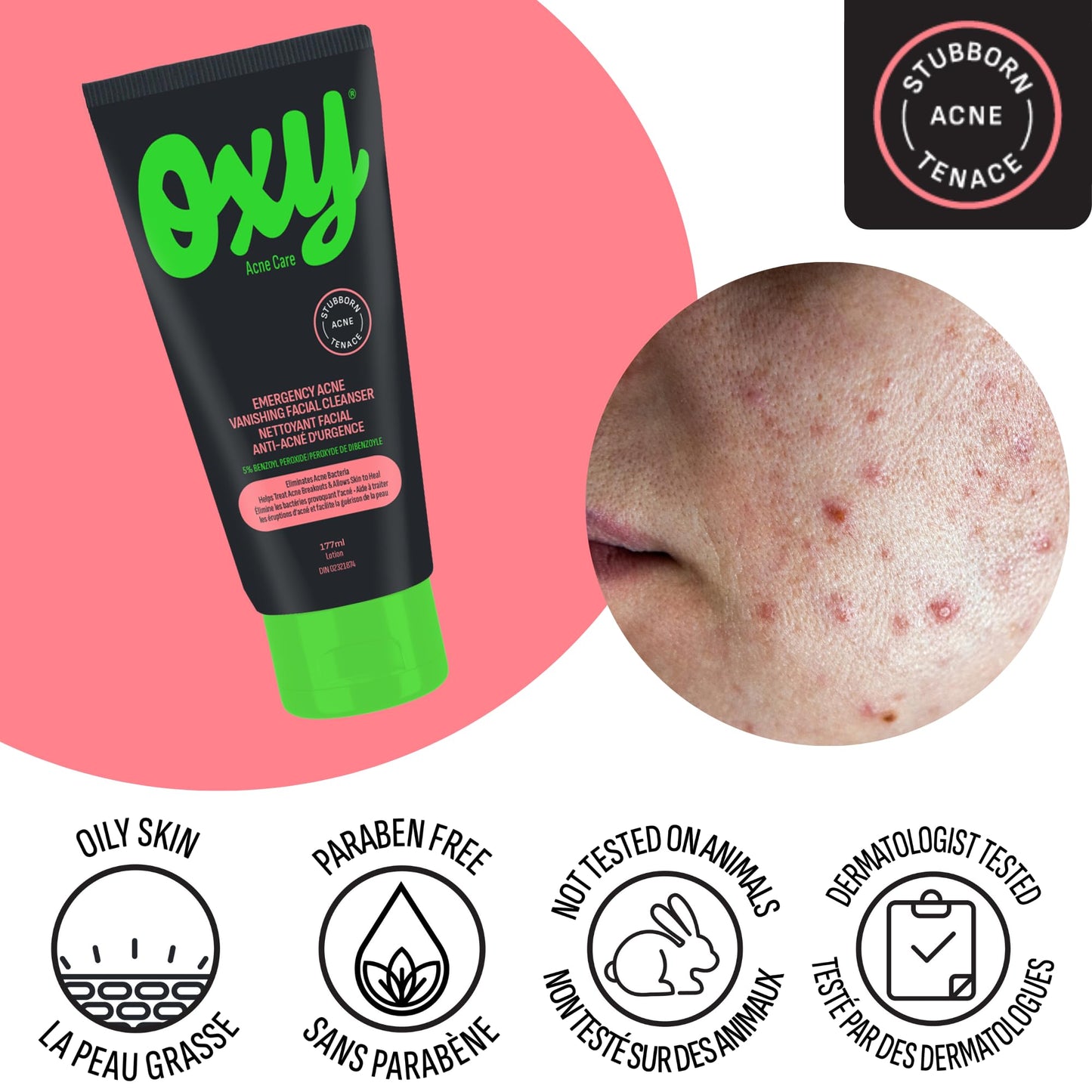 Oxy Emergency Acne Vanish Face Cleanser