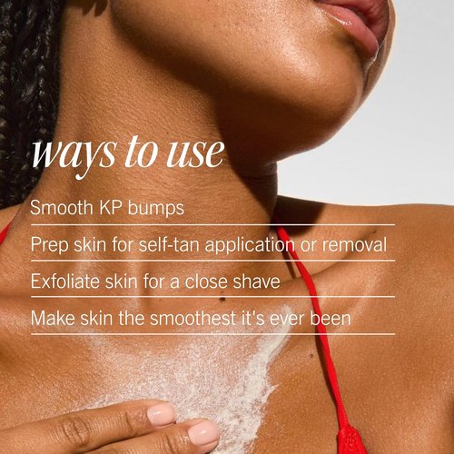 First Aid Beauty - KP Bump Eraser Body Scrub | 10% AHA Exfoliator for Keratosis Pilaris, 8 oz