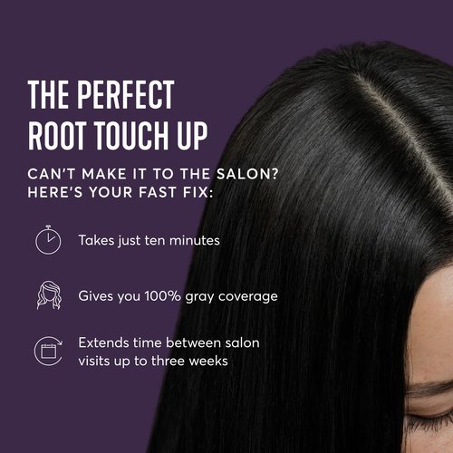 Madison Reed Root Perfection Root Touch Up Kit – 3N Corato Black, 100% Gray Coverage in 10 Min, Ammonia-Free, 2 Applications