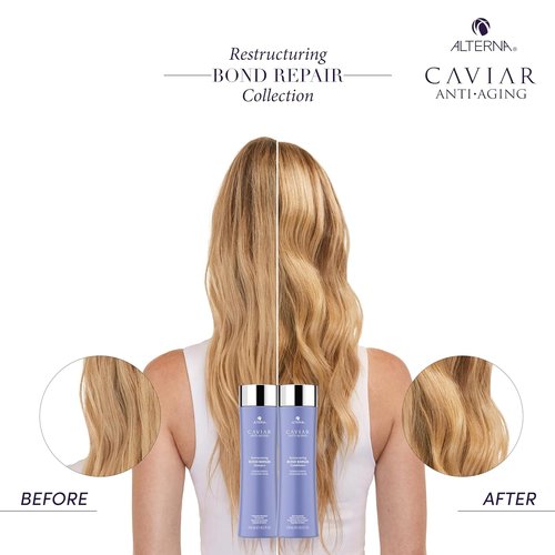 Alterna CAVIAR Anti-Aging Bond Repair Conditioner - Strengthens & Protects Brittle Hair | Sulfate Free