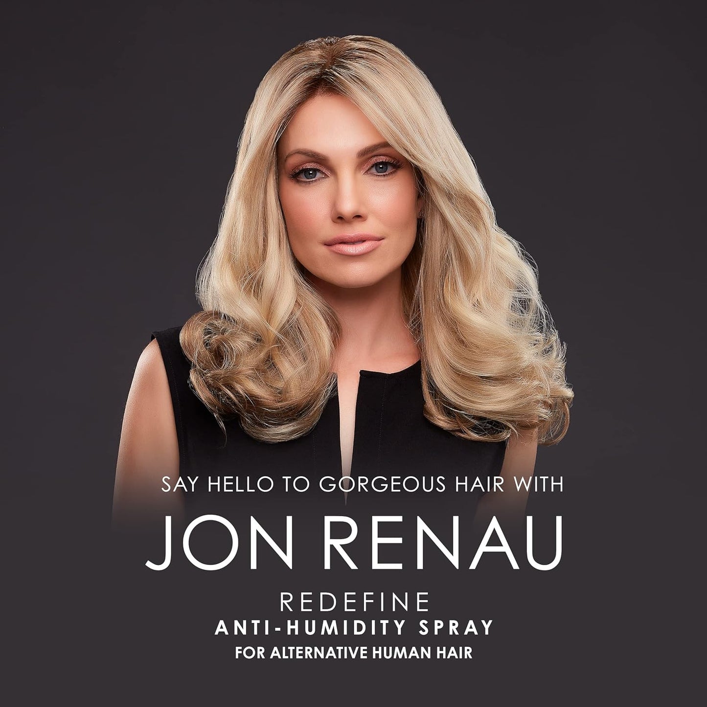 Jon Renau Anti-Humidity Hair Shield Spray | 8.5 Fl Oz for Frizz Control and Shine