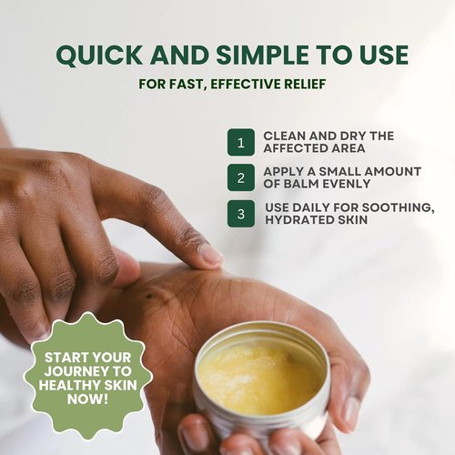 KESMEDIK Tea Tree Oil Balm - Soothes Itching & Rashes | Natural Antifungal Defense for All Ages