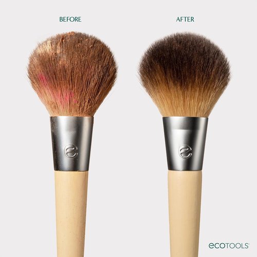 EcoTools XL Makeup Brush & Sponge Shampoo - Fragrance-Free, Vegan & Cruelty-Free, 16 fl. oz.