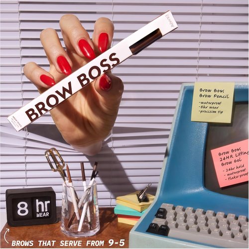 Colourpop Brow Boss Waterproof Eyebrow Pencil - Precision Defining Pencil with Built-In Spoolie - Blonde (0.003 oz)