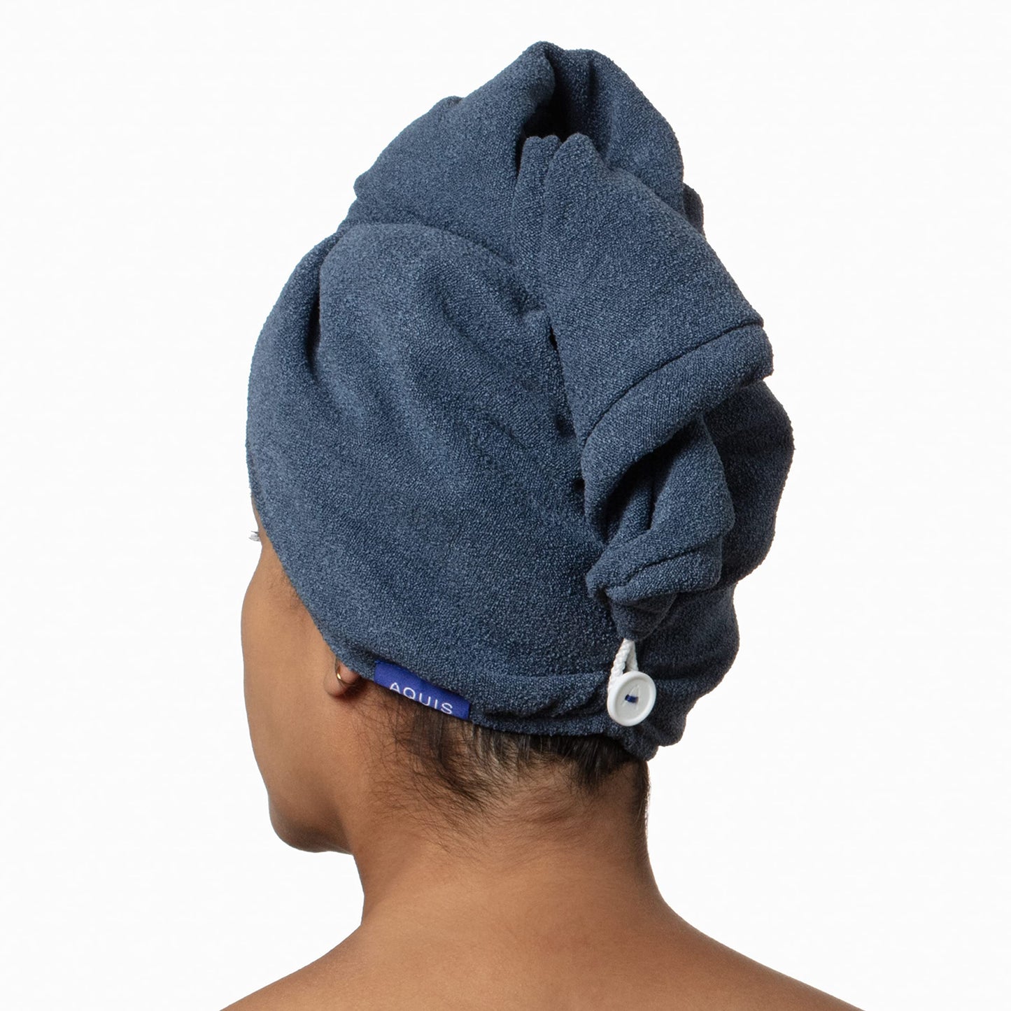 AQUIS Hair Wrap Hair-Drying Tool Bundle, Water-Wicking, Ultra-Absorbent Recycled Microfiber