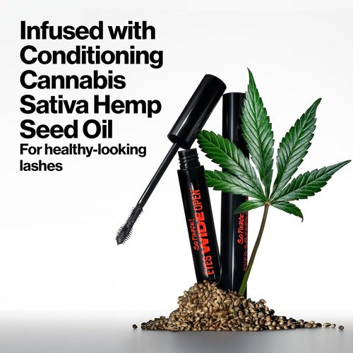 Revlon So Fierce Mascara - Volumizing & Lifting Formula, Smudge-Proof, 103 Black Brown, 0.24 fl oz