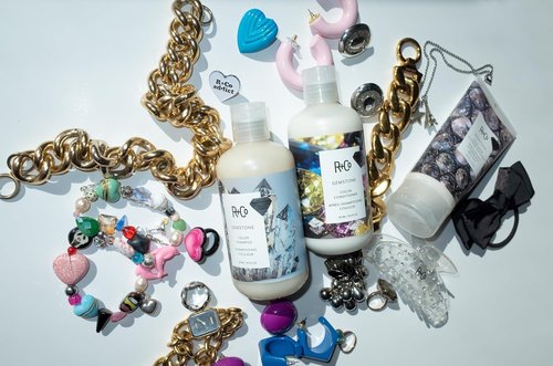R+Co Jewelry Box Kit - Color-Protecting Hair Care Set | Includes Gemstone Shampoo & Conditioner (8.5 oz) | Vegan, Sulfate-Free