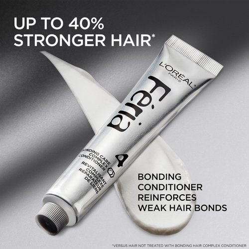 L'Oreal Paris Feria Multi-Faceted Shimmering Permanent Hair Color, High Intensity Hair Dye for 3X Highlights, 54 Spiced Copper, 1 Kit
