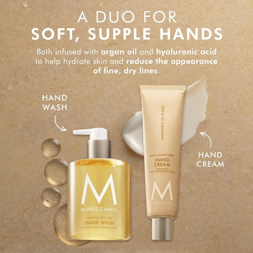 Moroccanoil Hand Wash - Nourishing Formula for Soft Skin | 8.5 oz Refillable Bottle
