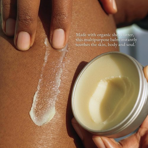 Multi-Use Restore Balm | Organic Shea Butter Skin Balm for Face, Body & Lips - Hydrating Moisturizer for Dry Skin