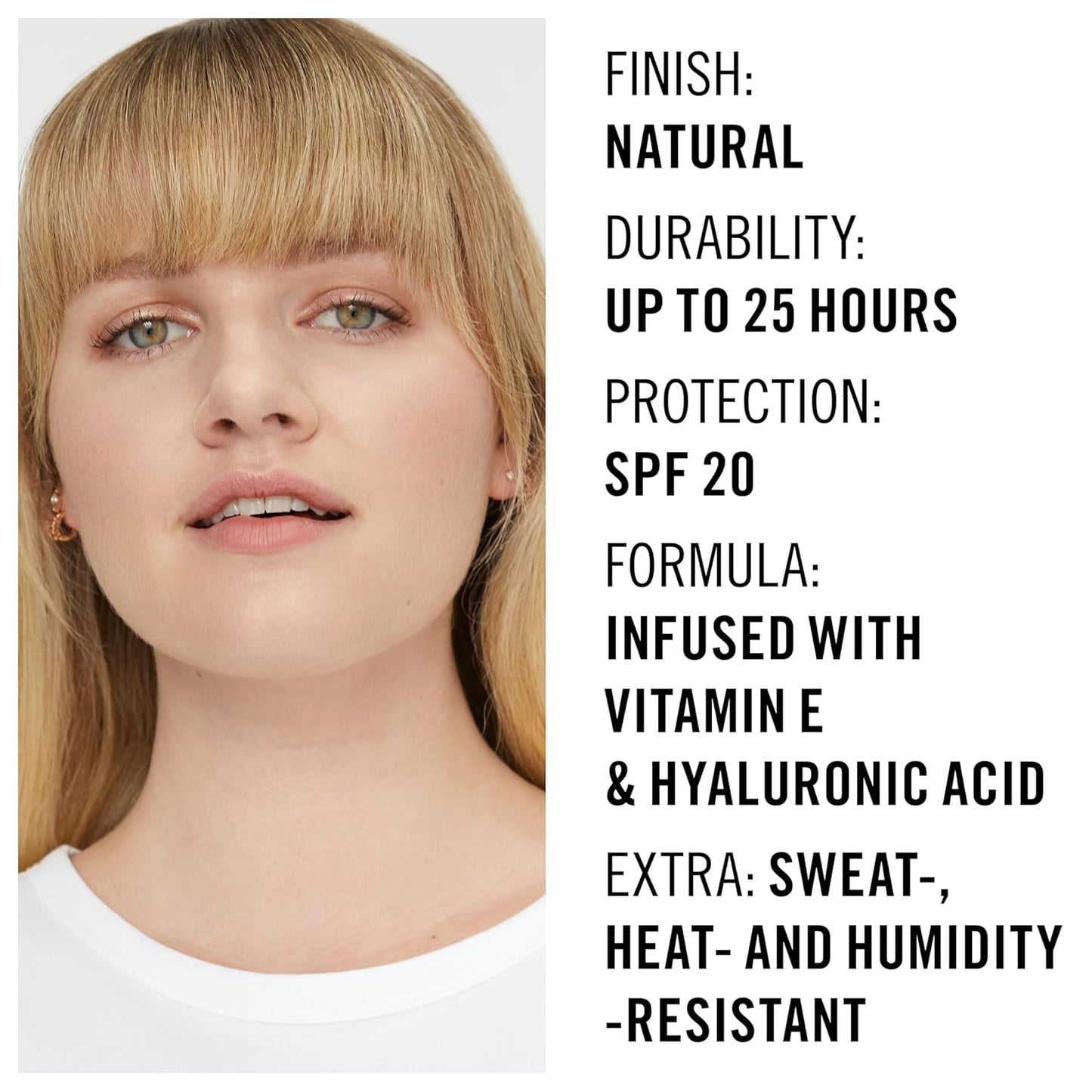 Rimmel London Lasting Finish 25HR - 200 Soft Beige - Foundation, 25-Hour Wear, Full Coverage, Waterproof, 1oz