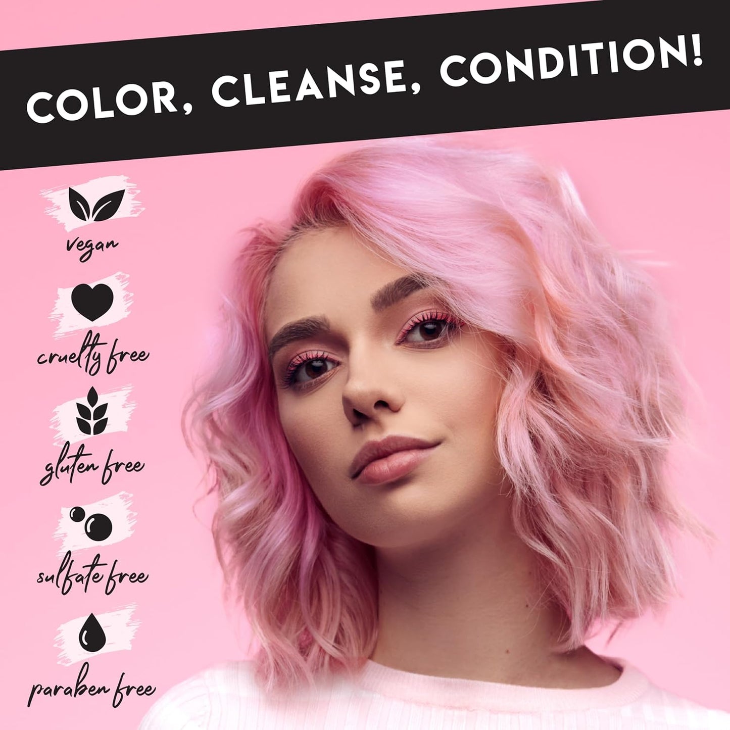 Color Lux Color Cleansing Conditioner - 3-in-1 Rose Gold Formula, Vegan & Sulfate-Free, 8.25 oz