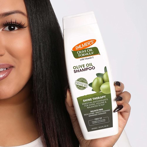 Palmer's Olive Oil Formula Shine Therapy Shampoo - Nourishing Formula | 13.5 Ounce (Pack of 2)