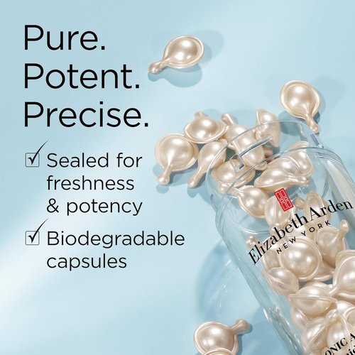 Elizabeth Arden Hyaluronic Acid Serum - Hydra-Plumping Peptides Capsules for Youthful Skin