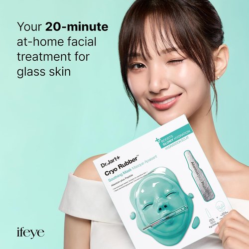 Dr.Jart+ Cryo Rubber Face Mask - Cooling Serum Ampoule for Glowing Skin | Travel Size