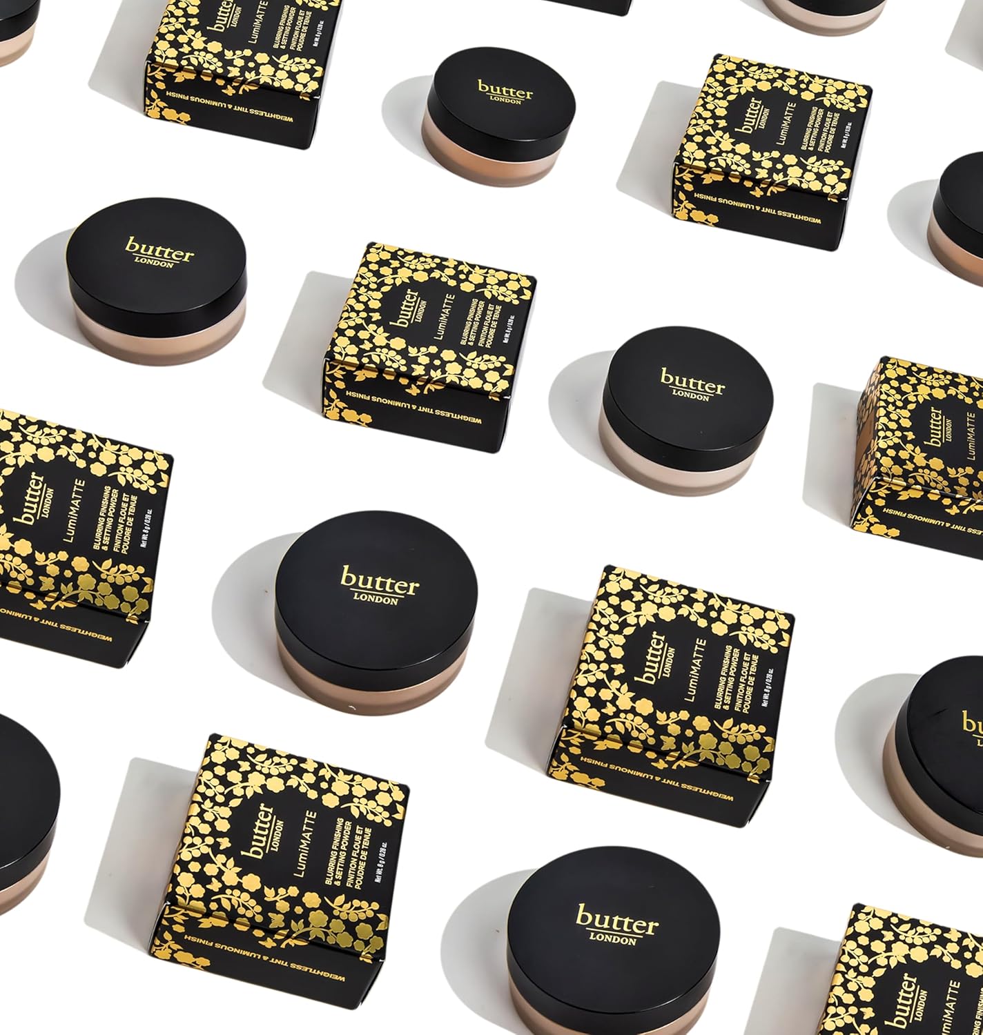 butter LONDON LumiMatte Blurring Finishing Powder - Flawless, Long-Lasting Finish | 0.35 oz