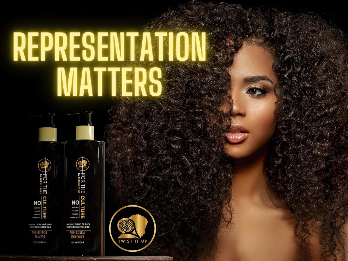 Twist It Up Hair Conditioner - Sulfate-Free Formula with 20 Natural Ingredients for Curly Hair | 13.5 Fl Oz