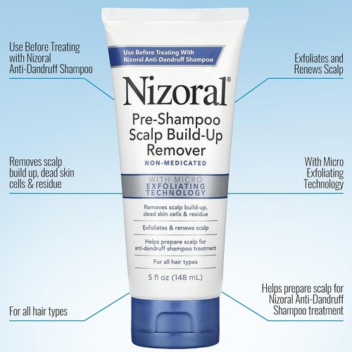 Nizoral Pre-Shampoo Scalp Build-Up Remover - Exfoliates & Prepares for Dandruff Treatment | 5 oz