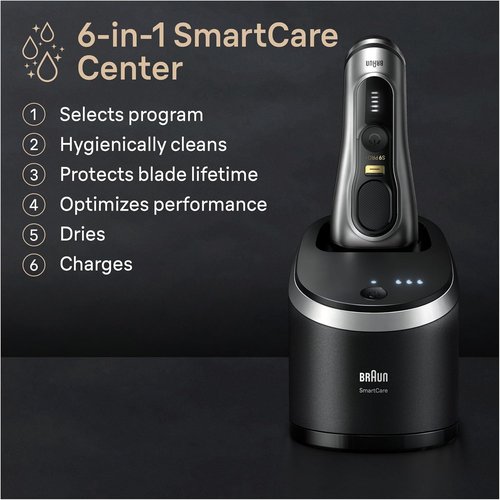 Braun Series 9 PRO+ Electric Razor - 5 Pro Shaving Elements for Ultimate Closeness & Comfort | 9597cc