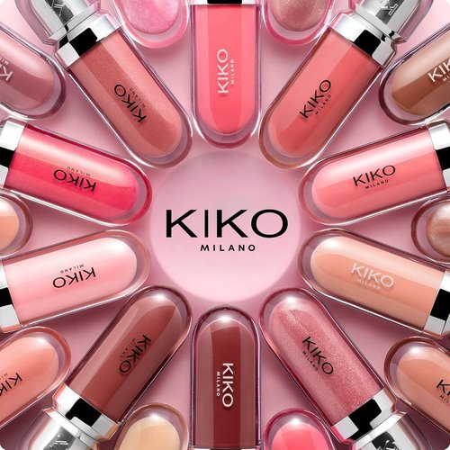 KIKO Milano 3D Hydra Lip Gloss - High Shine, Hydrating & Plumping Non-Sticky Lip Makeup