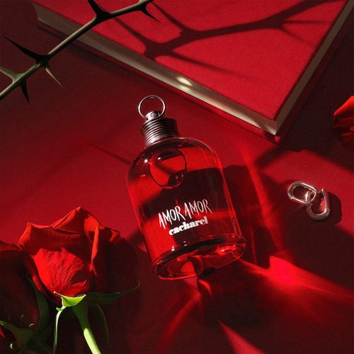 Cacharel Amor Amor Eau de Toilette for Women - Fruity Vanilla & Blackcurrant Scent | 3.4 oz